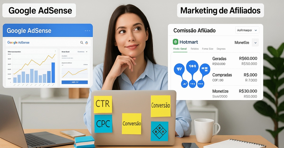 AdSense ou Afiliados