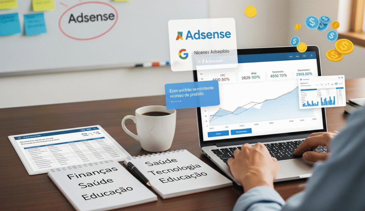 Nichos Rentáveis Adsense Guia Completo para Monetizar Seu Site com Sucesso