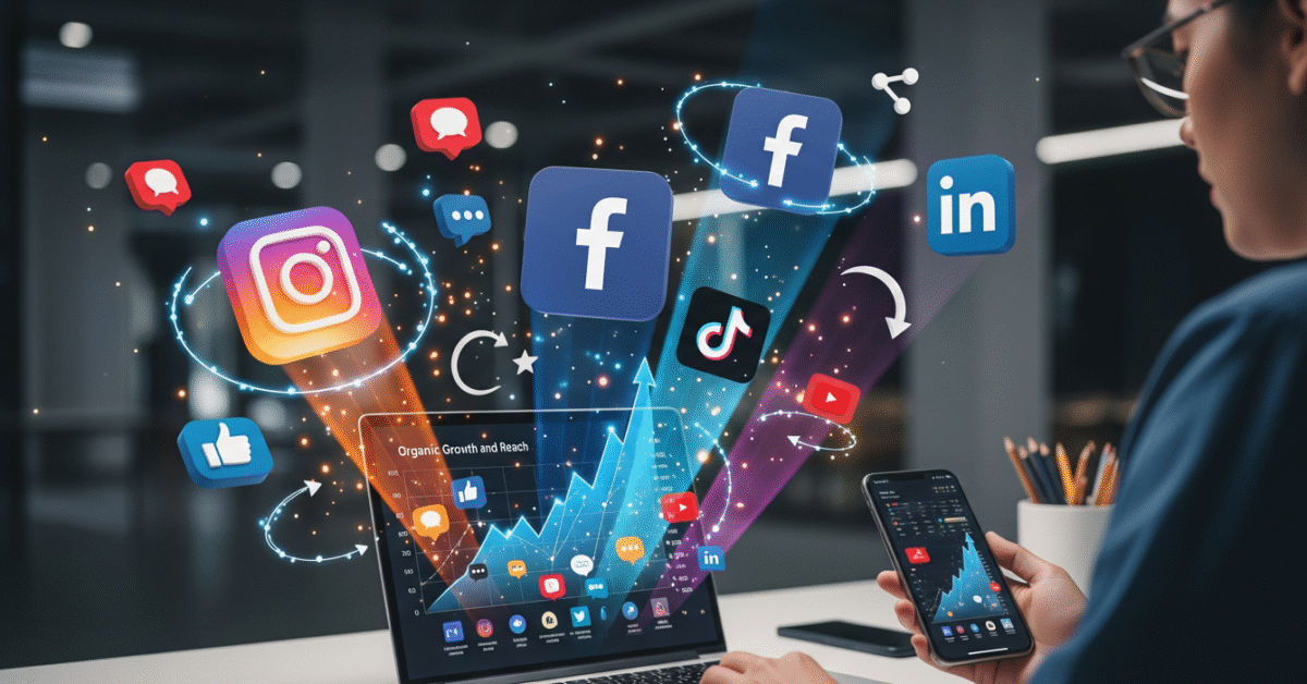 Redes Sociais para Tráfego Gratuito Dicas e Ferramentas
