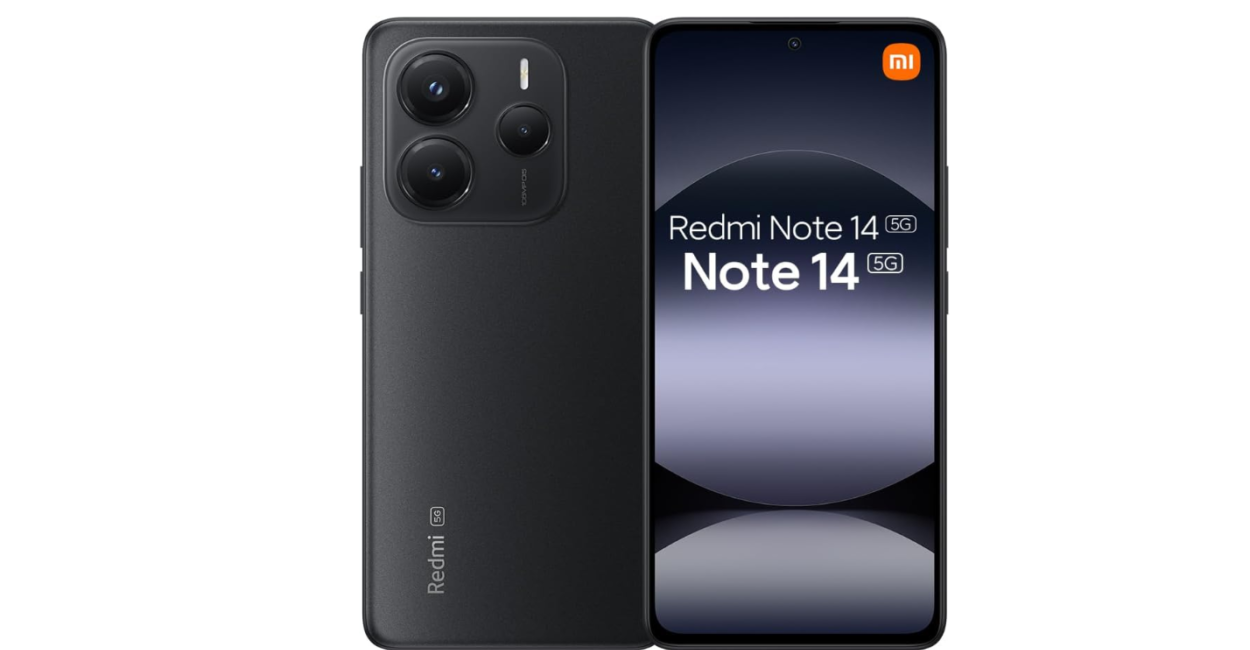Smartphone Xiaomi Redmi Note 14 5G NFC Midnight Black (Preto) 8GB RAM 256GB ROM Smartphone Xiaomi Redmi Note 14 5G NFC Midnight Black (Preto) 8GB RAM 256GB ROM