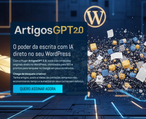 ArtigosGPT 2.0 Para Escrever Artigos, Gerar Ideias e Webstories no WordPress