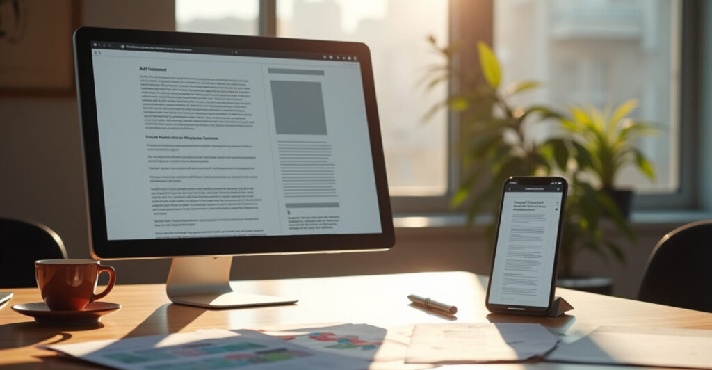 Layout que Equilibra Receita e Usabilidade: Exemplo Prático